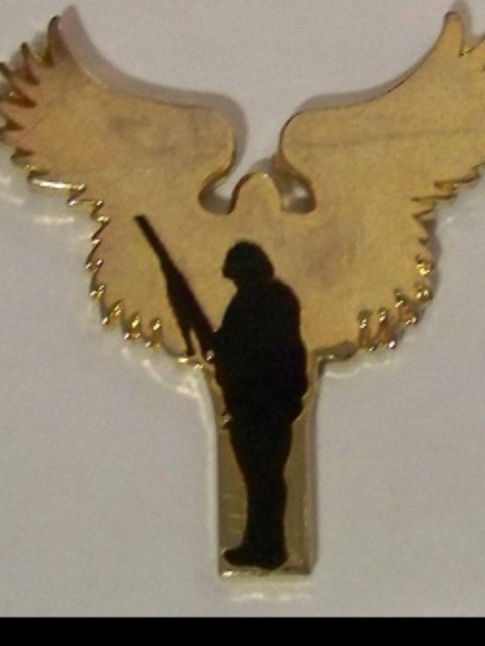 KIA Killed in Action Military Pin